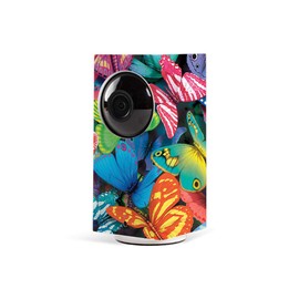 MightySkins Skin Compatible with Wyze Cam Pan - Butterfly Party | Protective, Durable, and Unique Vinyl Decal wrap Cover | Easy to Apply, Remove, and Change Styles | Made in The USA