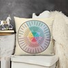 Therapy Circle of Emotions Feelings Wheel Chart Home Bedroom Cushion