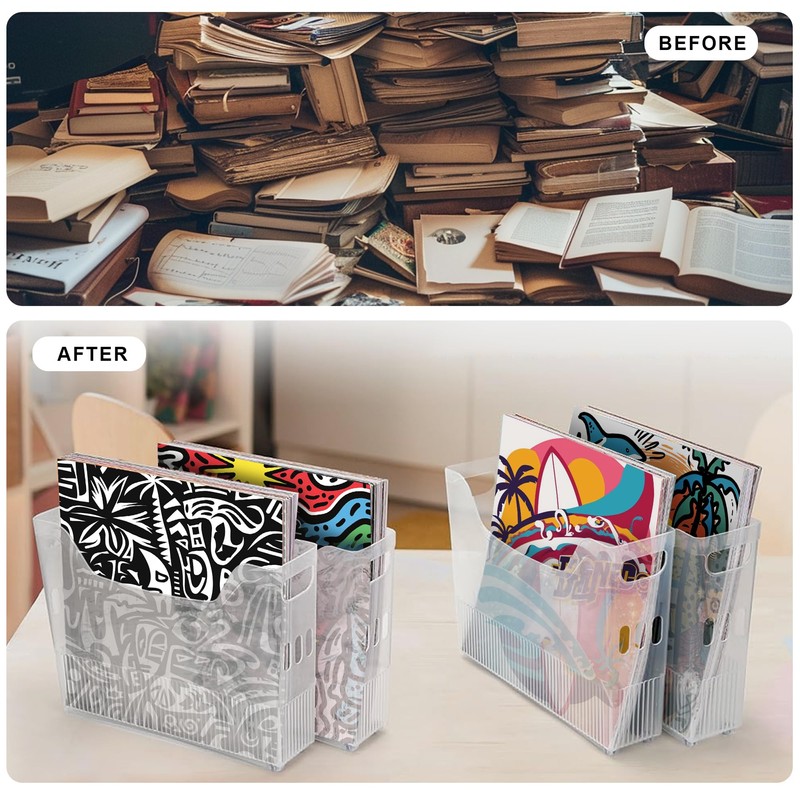4PCS 12x12 Paper Storage, Scrapbook Paper Storage, 12x12 paper storage