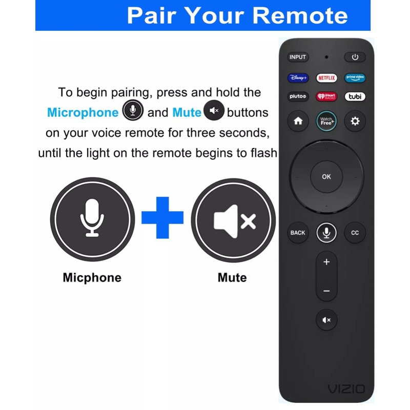 Vizio Original Vizio Voice Remote XRT260 for Vizio M P