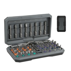 42 in 1 Magnetic Ratchet Screwdriver Set, Precision Screwdriver Mini Removable Self-assembly Magnetic DIY Precision Tool kit for Computer, Laptop, Game Console, Bicycles, Furniture, Ring Doorbell