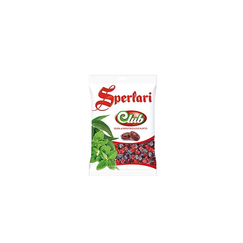 Sperlari "Club" Mild Menthol-Eucalyptus Candies (7.05 Oz | 200 g)