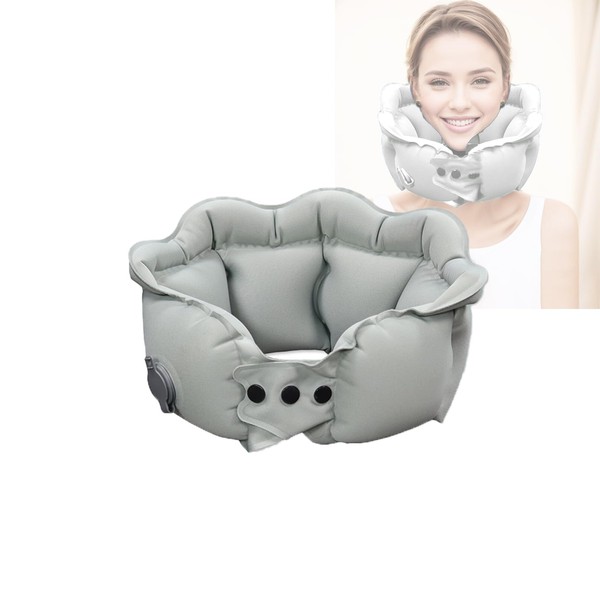 Litcat Inflatable Travel Pillow for Sleeping Airplane - Inflatable Neck