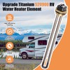 Dgqtrx Upgraded Titanium 520900 RV Water Heater Element with Wrench