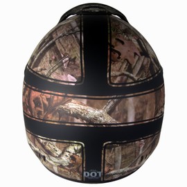 Raider Youth Kids Boys Girls Ambush MX Off-Road Helmet (Mossy Oak Break Up Infinity, Large)
