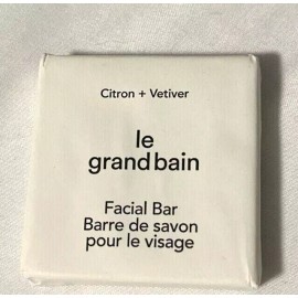 Le Grand Bain LOT OF 5 LE Grand Bain FACIAL SOAP BAR Citron+Vetiver 25g / 0.88oz Each