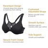 Delimira Women's Front-Fastening Bra - Embroidered, Underwired, No Inserts -