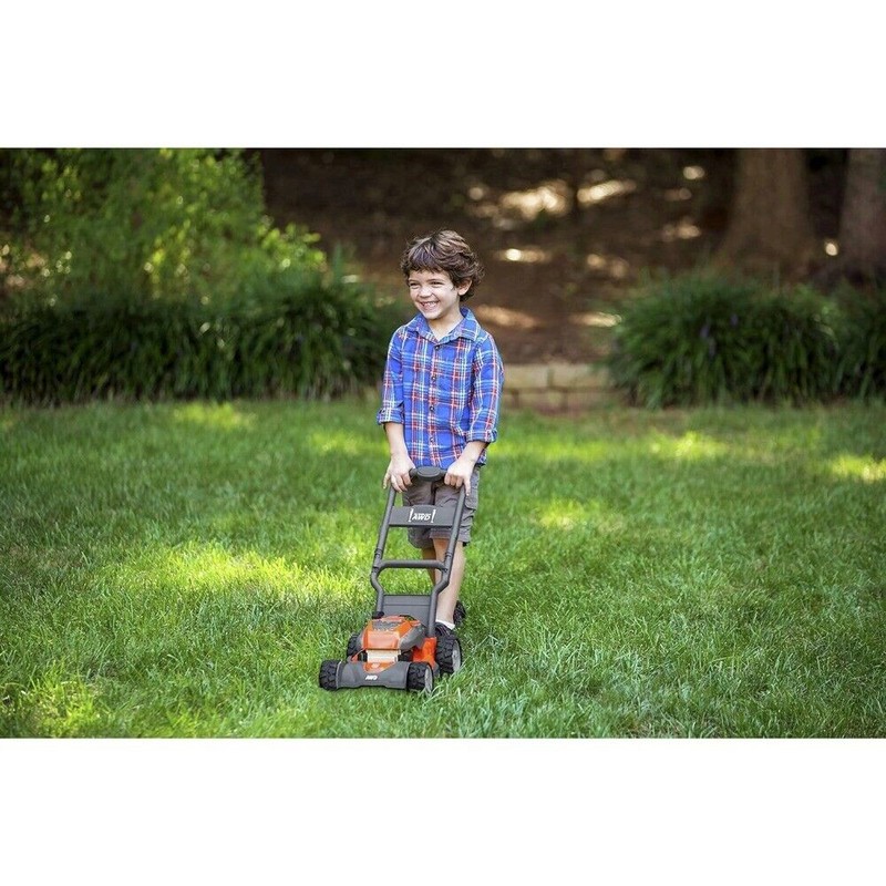 Husqvarna 589289602 Toddler Toy Lawn Mower for Ages 2 &