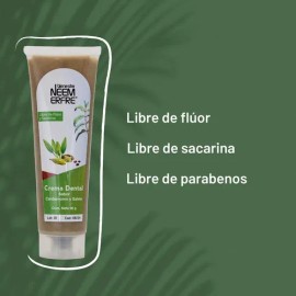 Crema Dental Natural Sabor Cardamomo Y Salvia Sin Fluor