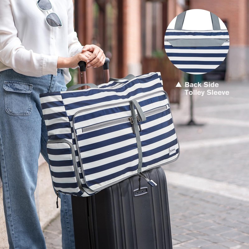 G4Free Extra Large Beach Tote Bags Foldable Beach Bag with