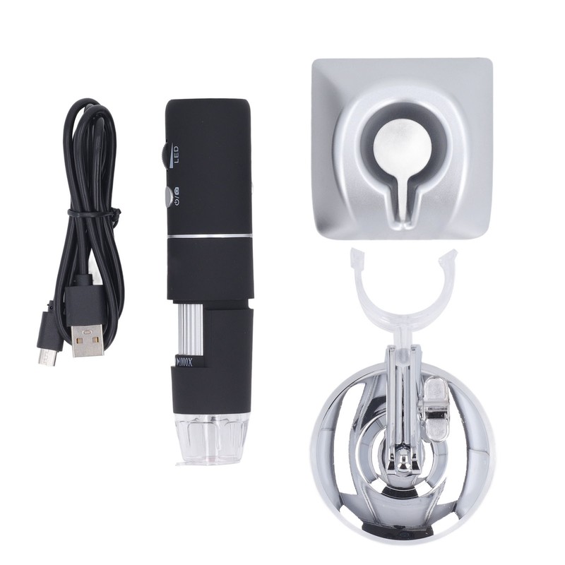 Wireless Digital Microscope 50 to 1000X 2MP HD WiFi Portable