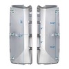 Grandroad Auto Chrome Door Mirror Covers Pair Set Compatible for