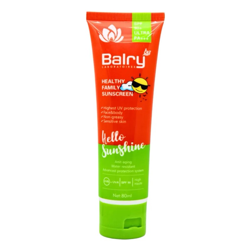 Protector Solar Bloqueador Crema Alta Proteccion Uvb Balry