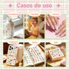 2743 Piezas Diamantes Autoadhesivas Brillo, Decora y Personaliza Cualquier Objeto