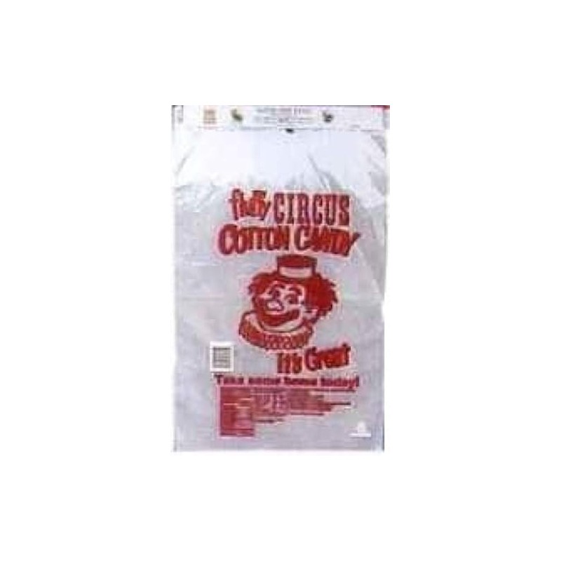 Gold Medal 100 Printed Quick Pack Cotton Candy Bags