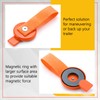 Relaxweex 1 Pcs Surge Brake Lockout Key Magnetic Orange Boat