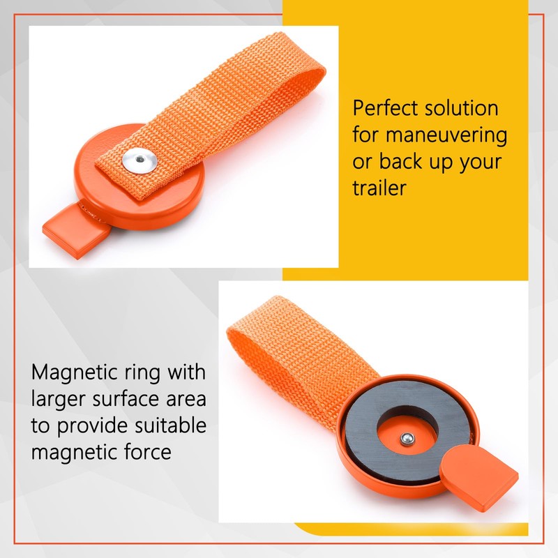 Relaxweex 1 Pcs Surge Brake Lockout Key Magnetic Orange Boat