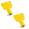 Trimming Shop 2 x Plastic Utility Meter Box Key –