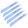 Metal Reciprocating Saw Woodworking Cutter Kit 5Pcs 150mm Power Tool