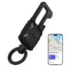 Miroddi Keychain Tracker, Men's Key Chain Works with Find My(iOS