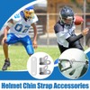 62PCS Hockey Helmet Repair Kit,Football Helmet Hardware Kit with 1