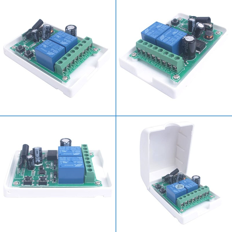 Wireless Remote Relay Switch DC 10A 12V-48V 24V 36V 2