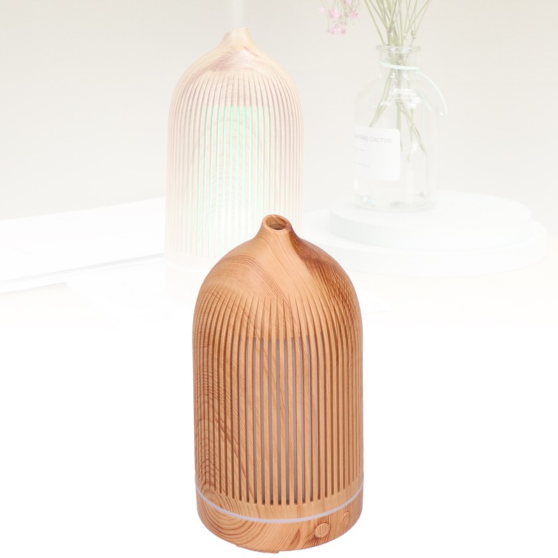 200ml Mini Hollow Humidifier with Night Light USB Powered Aroma