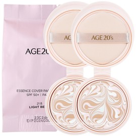 AGE20s Essence Cover Pact Flora Refill x2 / AGE20s 에이지투웨니스 에센스 커버팩트 플로라 리필x2개