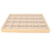 Jewellery Display Tray 24 Compartments Jewelry Drawer Insert Multipurpose Wood
