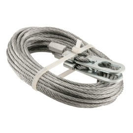 Prime-Line GD 52262 Extension Spring Cable Set, 1/8 In. x 13-1/2 ft., Galvanized Carbon (1 Set)