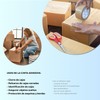 m-office Tape Brown Tape Tape Roll for Cardboard Packaging Shipping