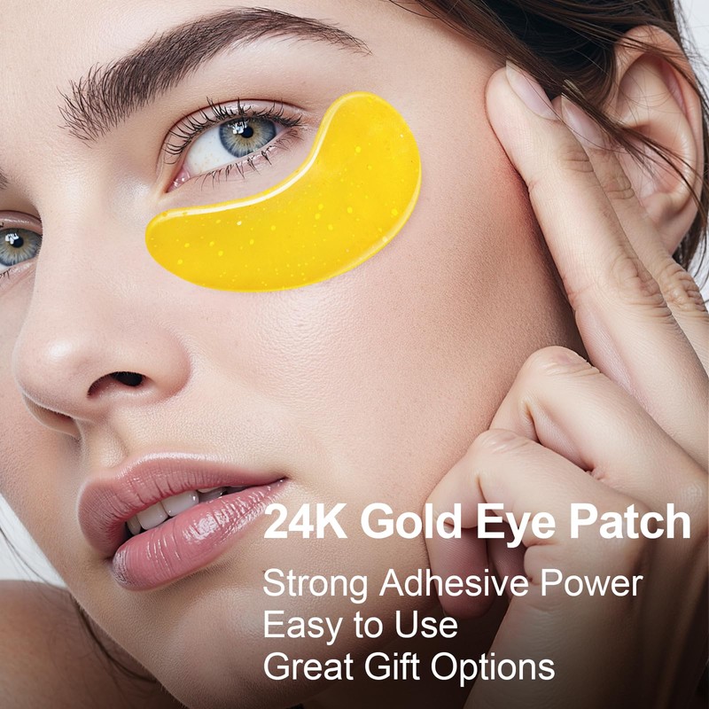 Under Eye Patches - 24K Gold Eye Mask for Puffy