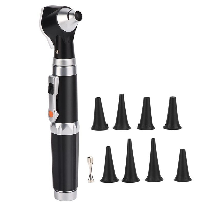 Multi Function Ear Inspection Otoscope Pupil Oral Fundus Home Flashlight