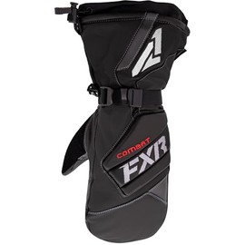 FXR Men's Combat Leather Mitt 2025 (Black - X-Large)