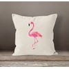 Autiga Flamingo Cushion Cover Decorative Cushion 40 x 40 cm