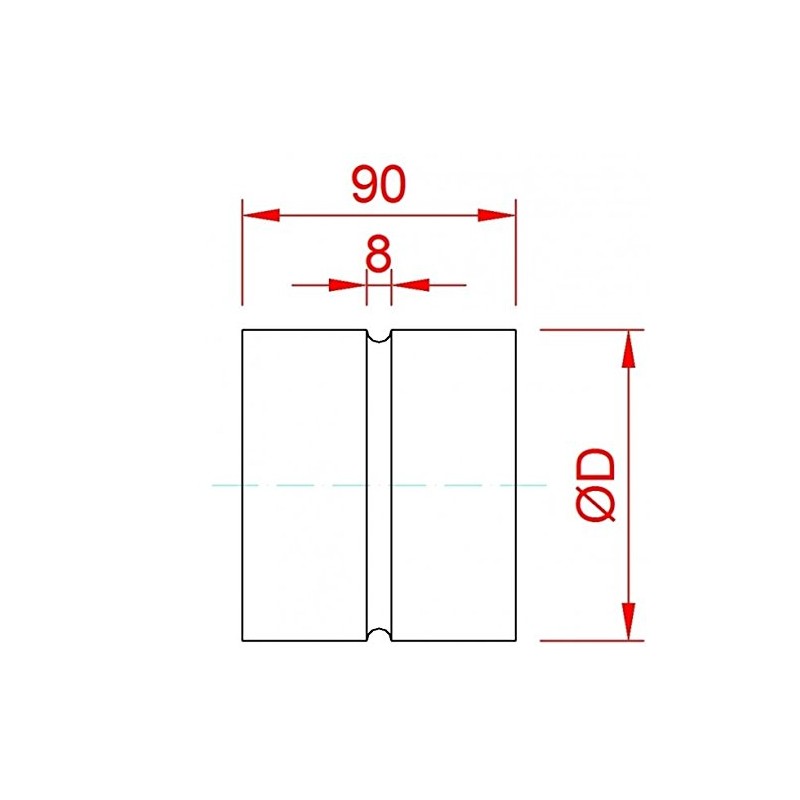 Intelmann Sleeve diameter 150 (80 100 125 150 160 200)