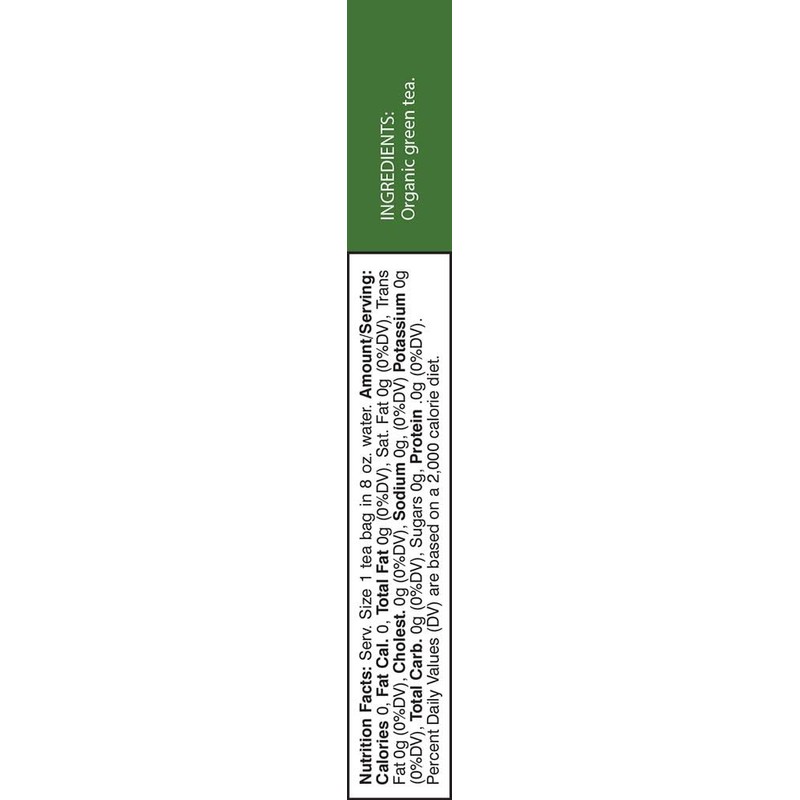 Davidson's Organics, Imperial Green, 8-count Tea Bags, Pack of 12