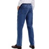 voeeron Mens Elastic Waist Jeans Relaxed Fit Men's Jeans with