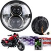 SLK-Customs Valkyrie LED Headlight Black -No Bracket Required - Plug