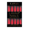 RED SOLE Press-On Nails by Lavaa Beauty | Long Stiletto
