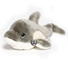Crazy Dolphin Cuddly Toy Grey / White 21 cm