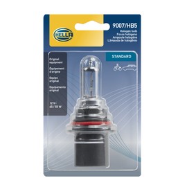 HELLA 9007SB Single Blister Standard Halogen Bulb, 12V, 65/55W