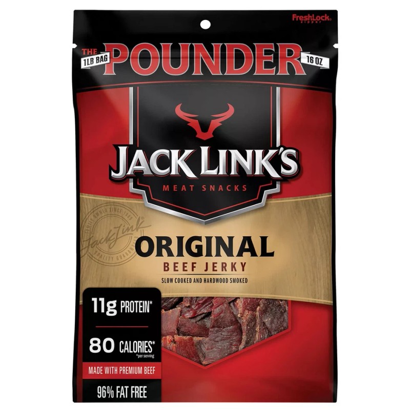Jack Link's Original Beef Jerky, 16 oz.