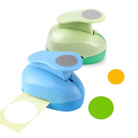 Craft Punch Craft Craft Paper Punch Mini Craft Punch Hole Punch 1 Hole DIY Craft Kindergarten Teacher Teaching Tools Office Children Random Color (Diameter 25mm, 15mm, 37mm Daisies)