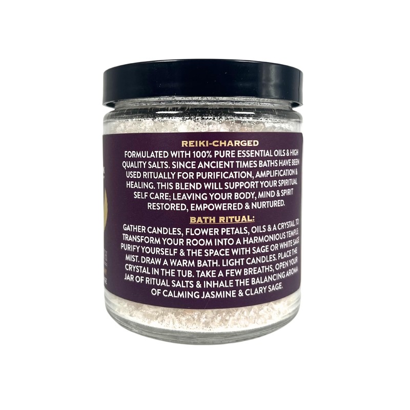 Trust & Harmony Ritual Bath Salts - Jasmine + Clary