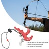 4 Finger Archery Release Aid Grip Aluminum Alloy Compound Bow