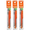 Pilot LFBKRF12EFO FriXion Ball Refill, 0.5mm, Orange, 1 Pack x