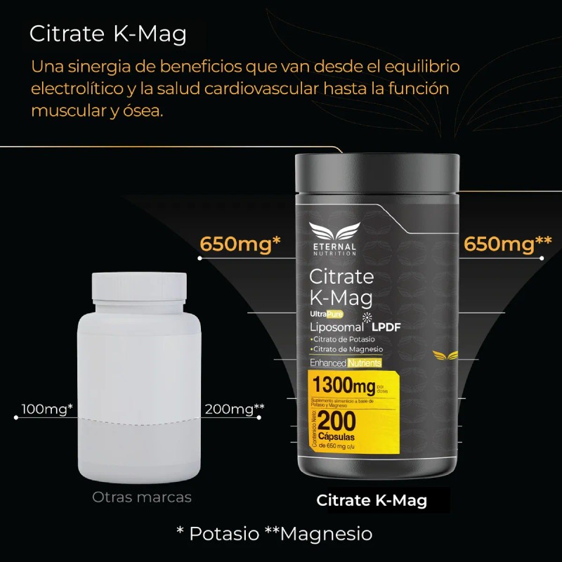 CITRATE K + MAG Citrato De Potasio y Citrato De