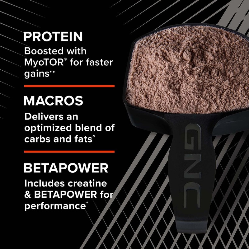 GNC AMP Mass XXX, Clinically Proven Weight Gainer Protein Powder,