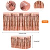 QUARKZMAN Pack of 4 29 x 108 inch rose gold